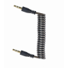 GEMBIRD Kabel přípojný jack 3,5mm M/M, 1,8m, kroucený, audio