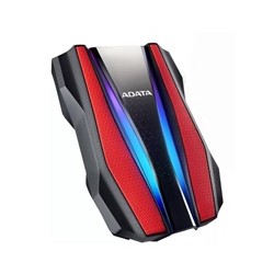 ADATA Externí HDD 2TB 2,5" USB 3.2 HD770G, červená