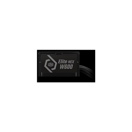 Cooler Master zdroj Elite NEX 600W 230V, 120mm, 80+ White, Mesh (opletené kabely)