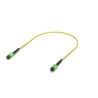 UBNT UACC-OFC-SA-MPMP-0.5M - optický patch cord MPO-12 Type B APC, Single-mode SMG657A2, 0,5m