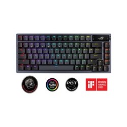 ASUS klávesnice ROG AZOTH, mechanická, Bluetooth, US, černá