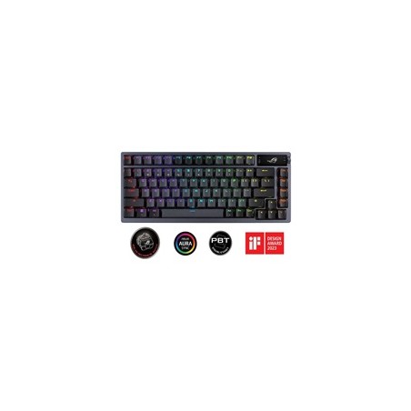 ASUS klávesnice ROG AZOTH, mechanická, Bluetooth, US, černá