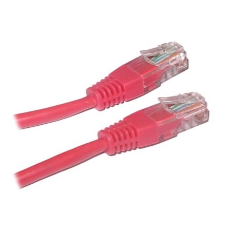 XtendLan patch kabel Cat5E, UTP - 5m, červený