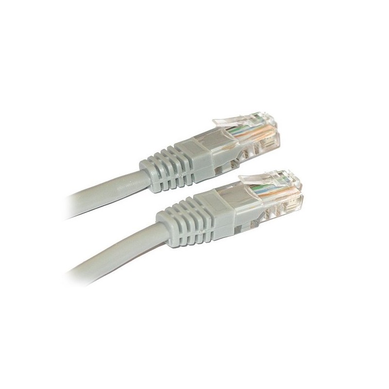 LYNX patch kabel Cat5E, UTP - 5m, šedý