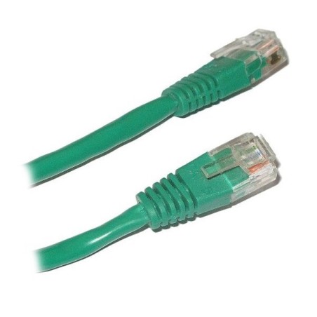 XtendLan patch kabel Cat5E, UTP - 15m, zelený