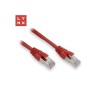 LYNX FTP patch kabel Cat5e PVC, CCA, 7m, červený