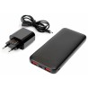 Platinet SET 3v1 Powerbanka 10000 mAh + Nabíječka 20W Power Delivery, kabel USB-C 1m, černá