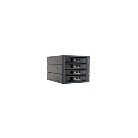 CHIEFTEC SATA/SAS Backplane CBP-3141SAS, 3 x 5.25" bays for 4 SAS/S-ATA HDDs, Hot-Swap, full aluminium