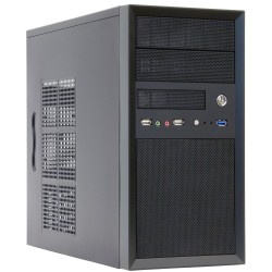 CHIEFTEC skříň Mesh Series/uATX, CT-01B, 350W, Black, USB 3.0