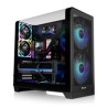 BAZAR - THERMALTAKE Case View 390 Air, ATX, Průhledná bočnice, 2x 120mm Fan, černá, poškozený obal