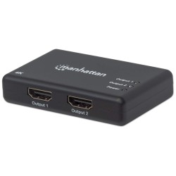 MANHATTAN Splitter HDMI 2 porty, 4K@30Hz, černá