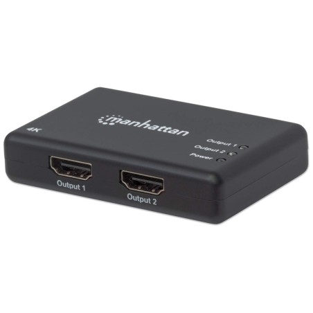 MANHATTAN Splitter HDMI 2 porty, 4K@30Hz, černá