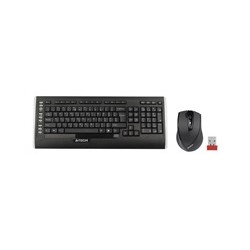 A4tech 9300F set bezdr. kláv. + bezdr. V-Track optická myš,CZ/US, USB
