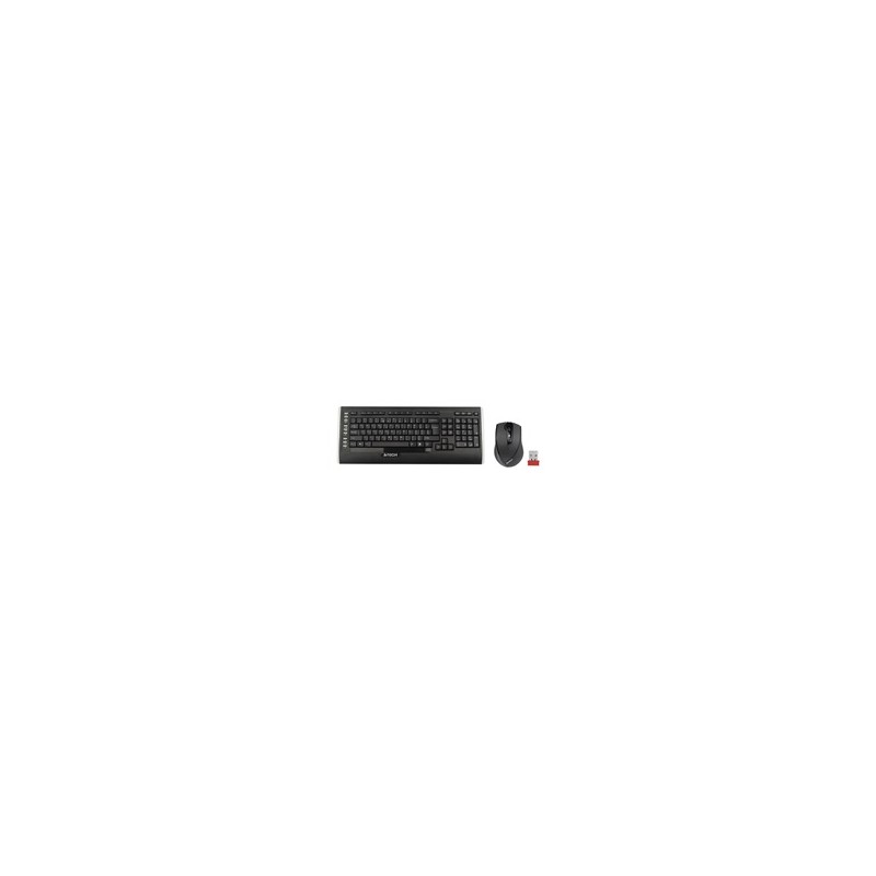 A4tech 9300F set bezdr. kláv. + bezdr. V-Track optická myš,CZ/US, USB