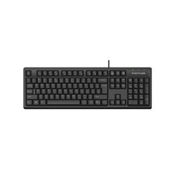 A4tech FK12, multimediální kancelářská klávesnice, CZ/US, USB, černá