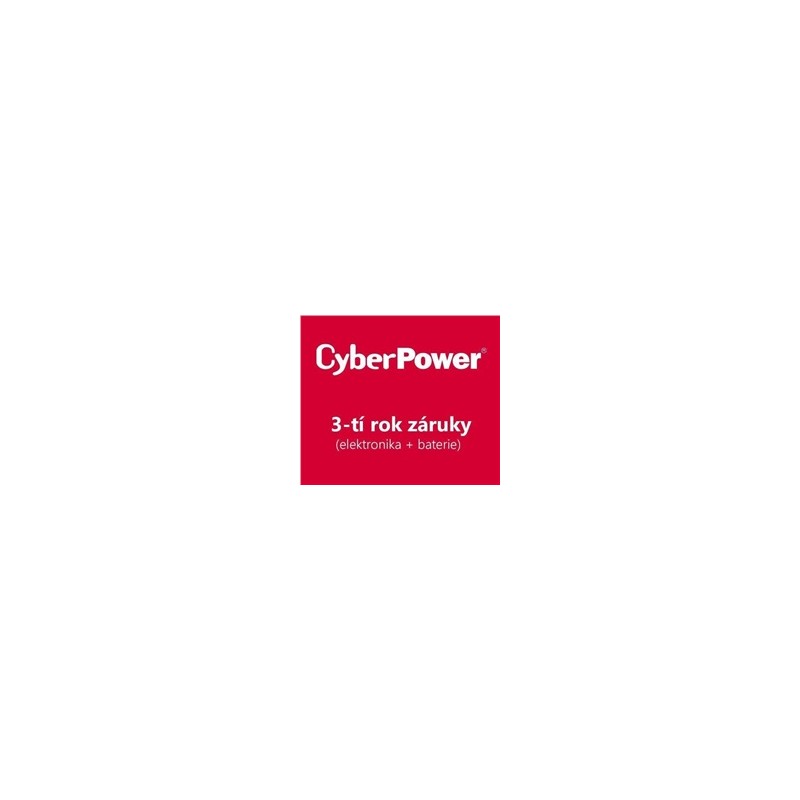 CyberPower 3. rok záruky pro BPSE240V75ART3UOA