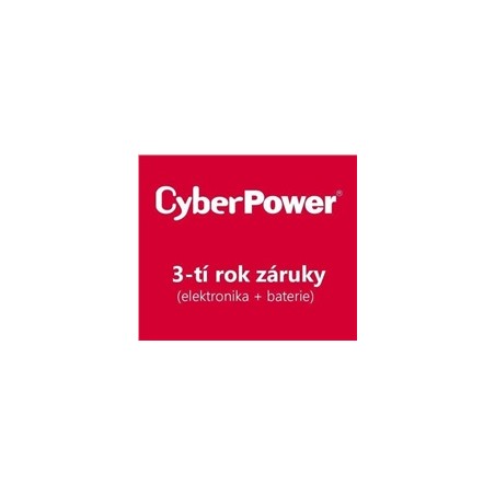 CyberPower 3. rok záruky pro PR2200ERT2U