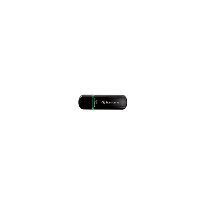 TRANSCEND Flash Disk 16GB JetFlash®600, USB 2.0 (R:32/W:16 MB/s) černá/zelená