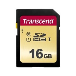 TRANSCEND SDHC karta 16GB 500S, UHS-I U1 (R:95/W:60 MB/s)