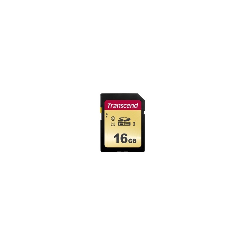 TRANSCEND SDHC karta 16GB 500S, UHS-I U1 (R:95/W:60 MB/s)