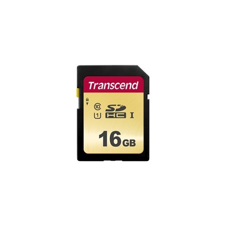 TRANSCEND SDHC karta 16GB 500S, UHS-I U1 (R:95/W:60 MB/s)
