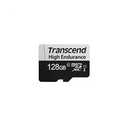 TRANSCEND MicroSDXC karta 128GB 350V, High Endurance