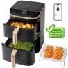 Cosori Turbo Tower Pro chytrá horkovzdušná fritéza 10,8l černá