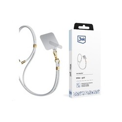 3mk EasyClip White (gold)