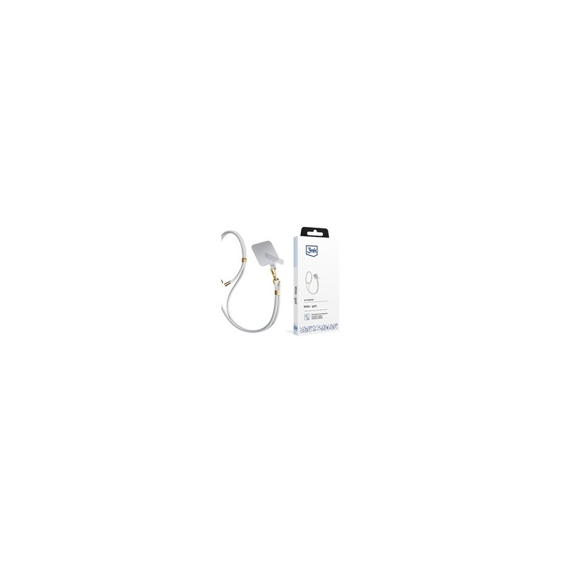 3mk EasyClip White (gold)