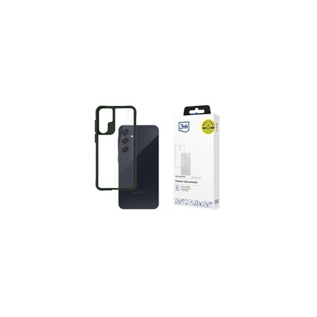3mk ochranný kryt Satin Armor Case+ Green pro Samsung Galaxy A55 5G