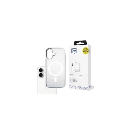 3mk ochranný kryt Frosty MagCase White pro Apple iPhone 17