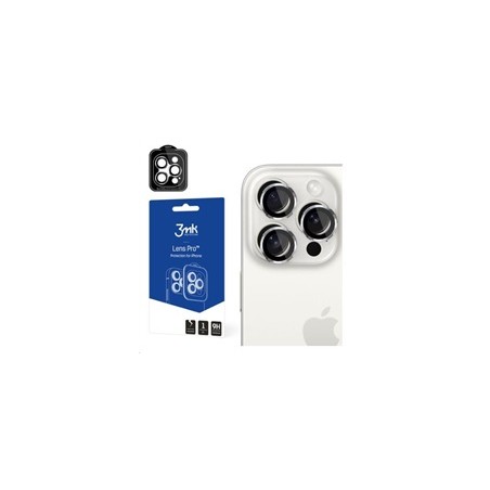 3mk Lens Protection Pro pro Apple iPhone 15 Pro Max, Silver
