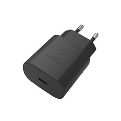 WG - Síťová nabíječka 1x USB-C, PD PPS 25W, černá