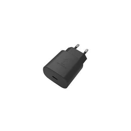 WG - Síťová nabíječka 1x USB-C, PD PPS 25W, černá