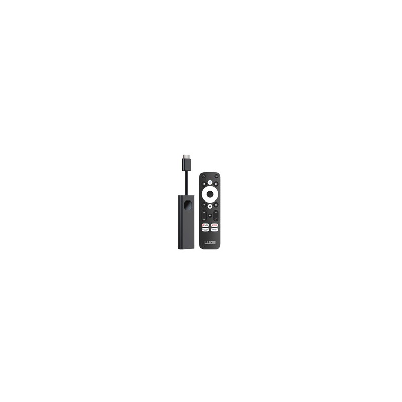WG - WG Smart TV Stick 4K s Androidem, černá