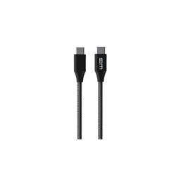WG - Datový kabel Type-C na Type-C, 1,5 metrů, 5A, 140W, černá