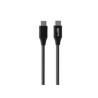 WG - Datový kabel Type-C na Type-C, 1,5 metrů, 5A, 140W, černá