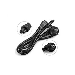 WG - Kabel napájecí WG Mickey Mouse / CEE 7/7 to IEC C5 / 1,5m / black