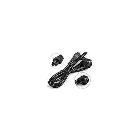 WG - Kabel napájecí WG Mickey Mouse / CEE 7/7 to IEC C5 / 1,5m / black
