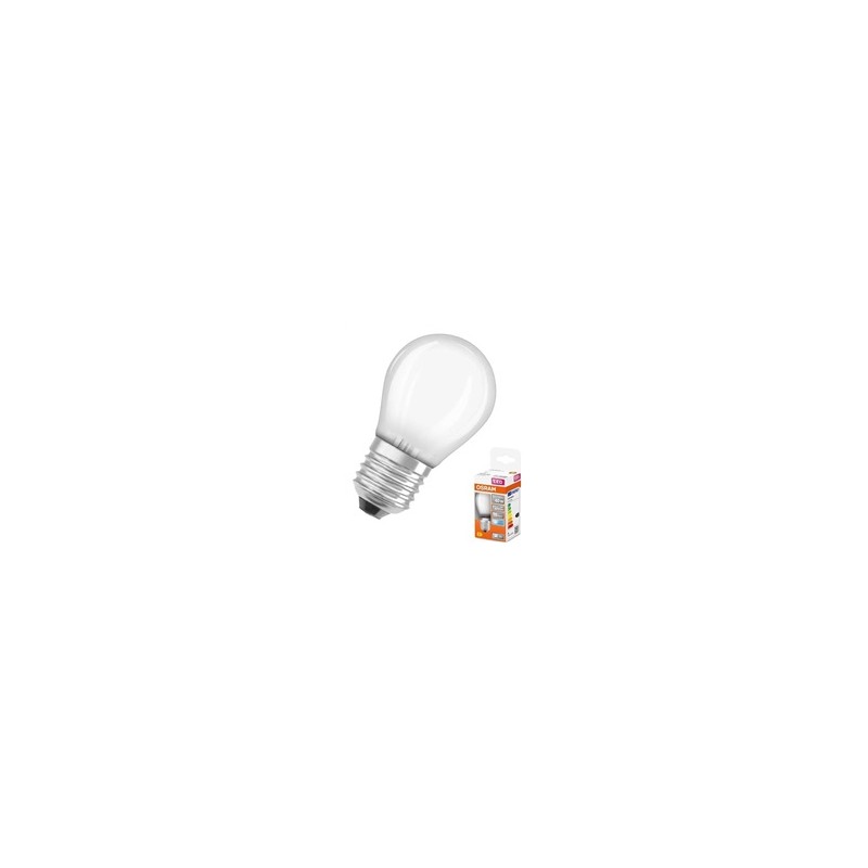 OSRAM LED STAR E27 4W/840 SCLP40W miniglobe studená