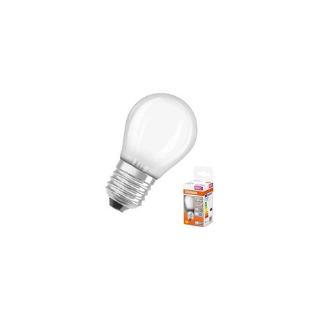 OSRAM LED STAR E27 4W/840 SCLP40W miniglobe studená