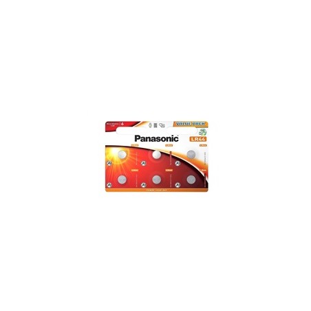 Panasonic knoflíková baterie LR44EL/6BP (Blistr 6 ks)