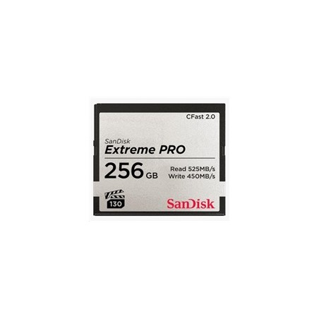 SanDisk CFAST 2.0 256GB Extreme Pro (525 MB/s VPG130)