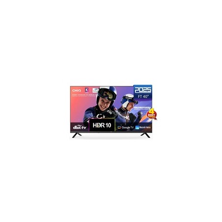CHiQ L40FT TV 40", FHD, smart, Google TV, dbx-tv, Dolby Audio, Frameless