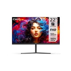 CHiQ 22" UltraSlim monitor 22F650 FHD, 100 Hz, Frameless, černý