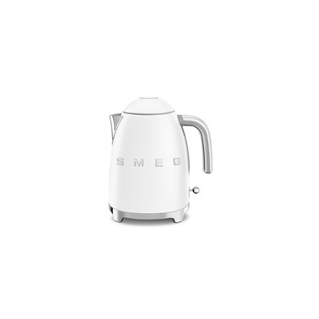 Smeg KLF03WHMEU, rychlovarná konvice, 1,7 l, (7 šálků), 2400 W, styl 50. let, matná bílá