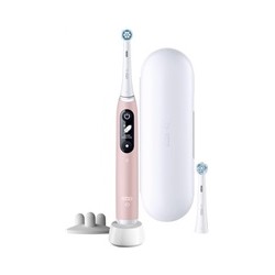 Oral-B iO Series 6s elektrický zubní kartáček, časovač, tlakový senzor, 5 programů, aplikace Oral-B, růžová