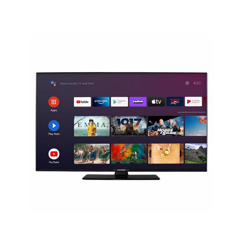 Orava 65" TV, 4K UHD 3840 x 2160, Android 11, Smart, LED, WiFi, Bluetooth, Netflix, Dolby Vision Atmos