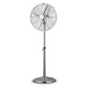 Orava SF-200 X stojanový kovový ventilátor, 3 stupně rychlosti, automatické otáčení, stříbrná