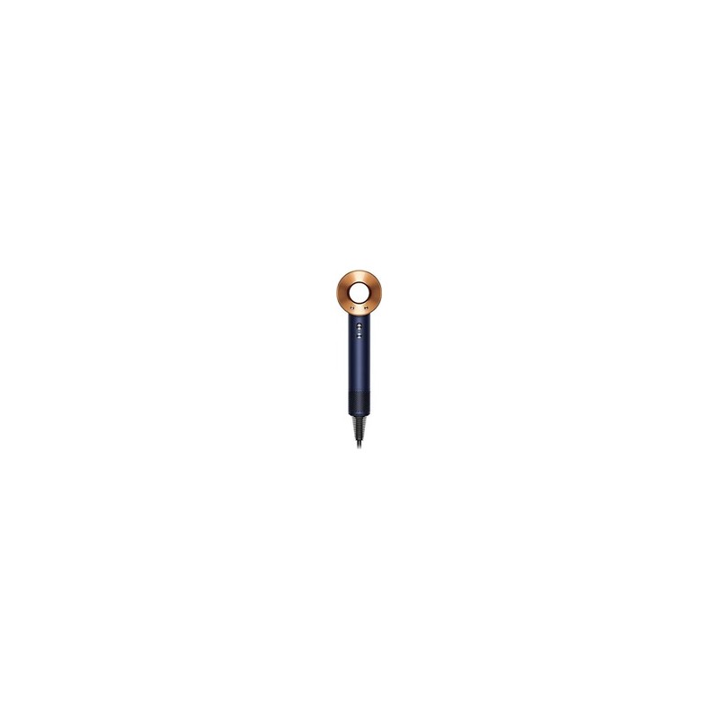 Dyson Supersonic HD07 T3/T4 fén, 1600 W, 3 rychlosti, 4 teploty, koncentrátor, pruská modrá/měděná